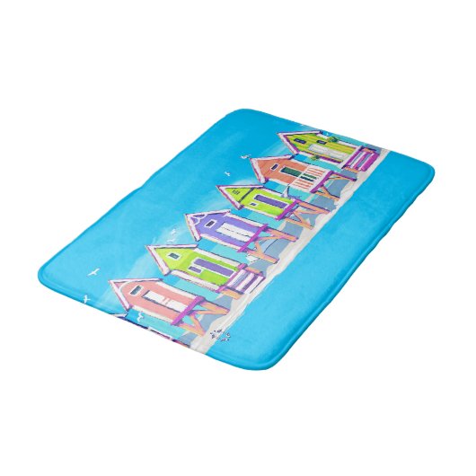Tapis De Bain Huttes de plage (Angle)
