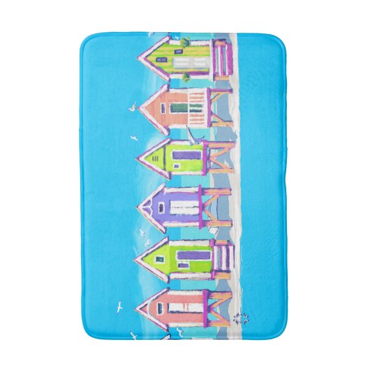 Tapis De Bain Huttes de plage (Devant (Vertical))