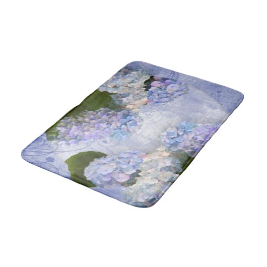 Tapis De Bain Hydrangée (Angle)