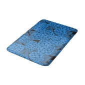 Tapis De Bain Hydrangée bleue (Angle)