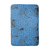 Tapis De Bain Hydrangée bleue (Devant (Vertical))