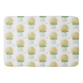 Tapis De Bain Hydrangée jaune (Devant)