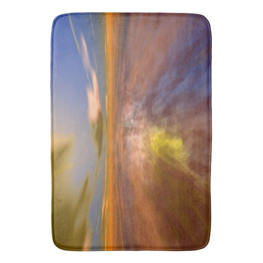 Tapis De Bain HYPERION WORLD, ALIEN SEASCAPE SKY, NUAGES Sci-Fi (devant Vertical)