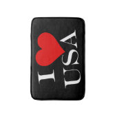 Tapis De Bain I Heart USA wt bmcnt (Devant (Vertical))