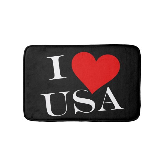Tapis De Bain I Heart USA wt bmcnt (Devant)