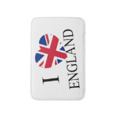 Tapis De Bain I Heartflag Angleterre bk bmcnt (Devant (Vertical))