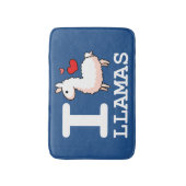 Tapis De Bain I lamas de lama (Devant (Vertical))