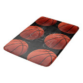 Tapis De Bain I Love Basketball Close Up (Angle)