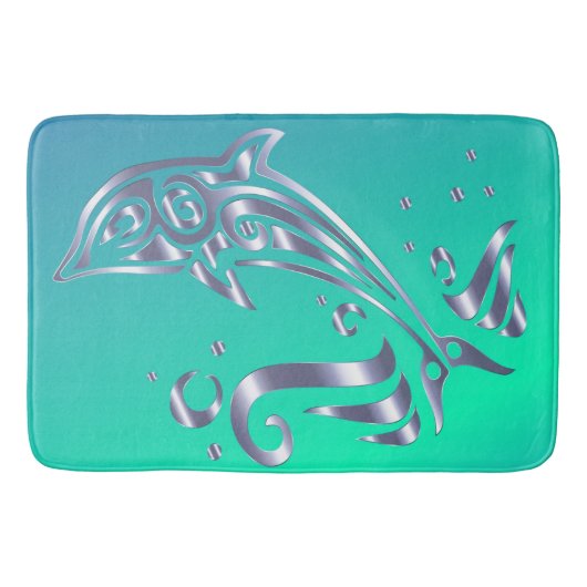Tapis De Bain I Love Dolphins Bath Mat (Devant)