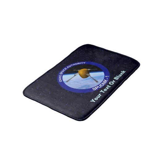 Tapis De Bain Idaho Programme spatial Spoutnik satellite - 1 (Angle)