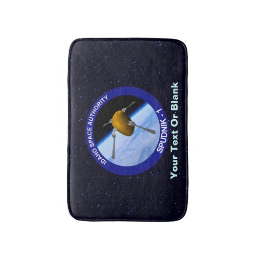 Tapis De Bain Idaho Programme spatial Spoutnik satellite - 1 (Devant (Vertical))