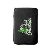 Tapis De Bain Idée cadeau Noël Père Noël hiver (Devant (Vertical))