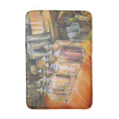 Tapis De Bain Idéographie de la lumière dorée (Devant (Vertical))