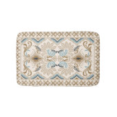 Tapis De Bain Ikat Chevron Paisley (Devant)