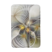 Tapis De Bain Illusion d'optique abstrait 3D fractal avec profon (Devant (Vertical))