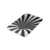 Tapis De Bain Illusion Optique Hypnotique Trippy Spiral Vortex (Angle)