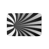 Tapis De Bain Illusion Optique Hypnotique Trippy Spiral Vortex (Devant)