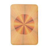 Tapis De Bain Illusion Optique Mat Bain Orange (Devant (Vertical))