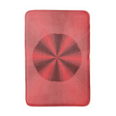 Tapis De Bain Illusion optique Mat Bain Rouge (Devant (Vertical))