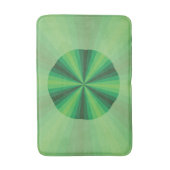 Tapis De Bain Illusion optique Mat de bain vert (Devant (Vertical))