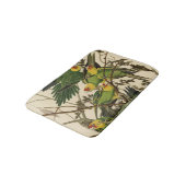 Tapis De Bain Illustration Audubon Carolina Parrot Bird (Angle)