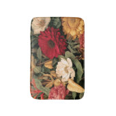 Tapis De Bain Illustration botanique vintage (Devant (Vertical))
