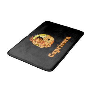 Tapis De Bain Illustration Capricorne