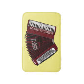 Tapis De Bain Illustration d'accordion (Devant (Vertical))