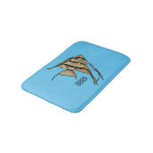 Tapis De Bain Illustration d'angelfish (Angle)