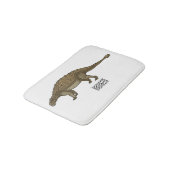 Tapis De Bain Illustration d'Ankylosaurus (Angle)