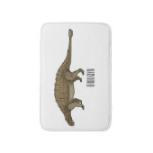 Tapis De Bain Illustration d'Ankylosaurus (Devant (Vertical))