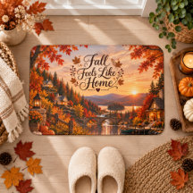 Illustration d'automne rustique qui ressemble à la