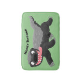 Tapis De Bain Illustration de blaireau au miel affamé (Devant (Vertical))