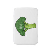 Tapis De Bain Illustration de Broccoli (Devant (Vertical))