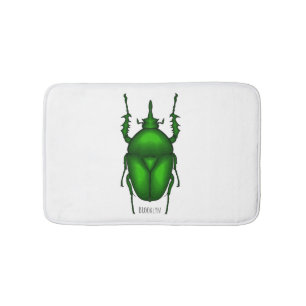Tapis De Bain Illustration de bug Mecynorhina torquata