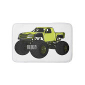 Tapis De Bain Illustration de camion monstre (Devant)