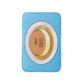 Tapis De Bain Illustration de caramel de crème (Devant (Vertical))