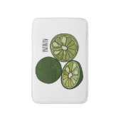 Tapis De Bain Illustration de chaux Kaffir (Devant (Vertical))