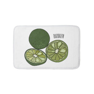 Tapis De Bain Illustration de chaux Kaffir