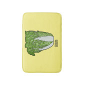 Tapis De Bain Illustration de chou chinois (Devant (Vertical))