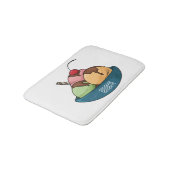 Tapis De Bain Illustration de crème glacée (Angle)