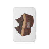 Tapis De Bain Illustration de Cupcake (Devant (Vertical))