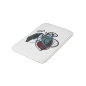 Tapis De Bain Illustration de cyclo-pousse (Angle)