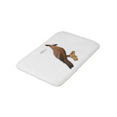 Tapis De Bain illustration de dessin animé d'aigle de Java (Angle)