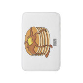 Tapis De Bain Illustration de dessin animé de Pancake (Devant (Vertical))