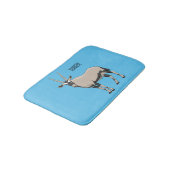 Tapis De Bain Illustration de dessin animé Oryx (Angle)