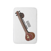 Tapis De Bain Illustration de dessin de Sitar (Devant (Vertical))
