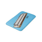 Tapis De Bain Illustration de dessin d'Harmonica (Angle)