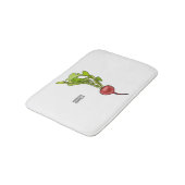 Tapis De Bain Illustration de dessin Radish (Angle)