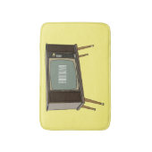 Tapis De Bain Illustration de dessin télévisé (Devant (Vertical))